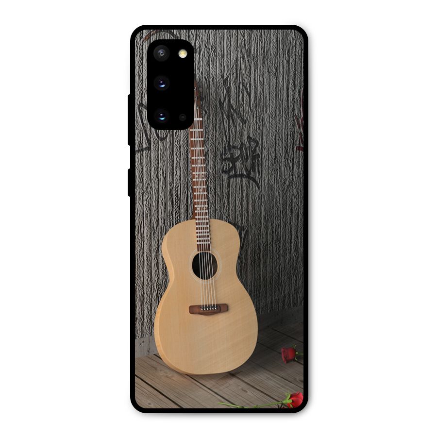 Guitar Classic Metal Back Case for Galaxy S20