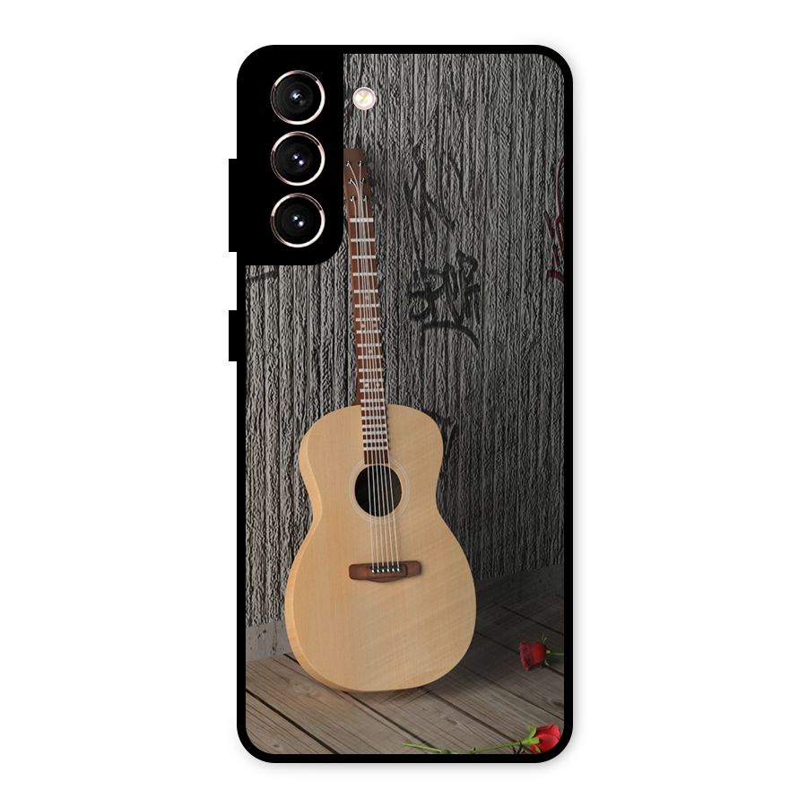 Guitar Classic Metal Back Case for Galaxy S21 5G