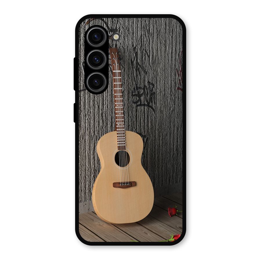 Guitar Classic Metal Back Case for Galaxy S23