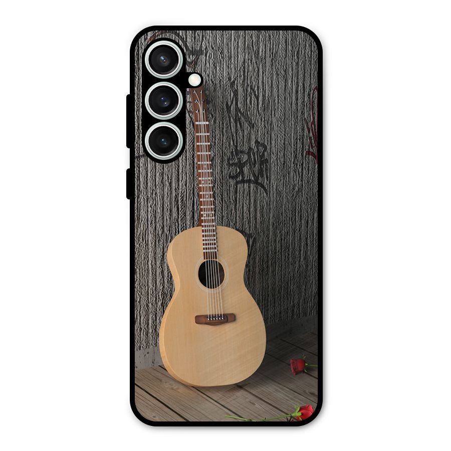 Guitar Classic Metal Back Case for Galaxy S23 FE