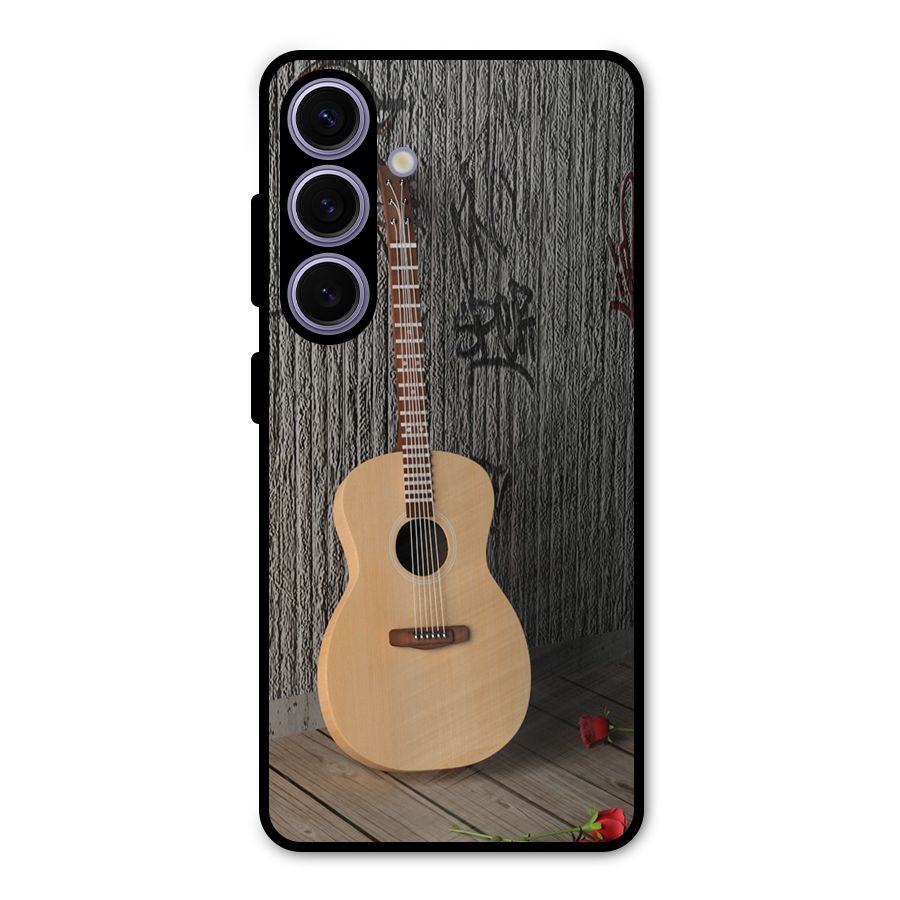 Guitar Classic Metal Back Case for Galaxy S24