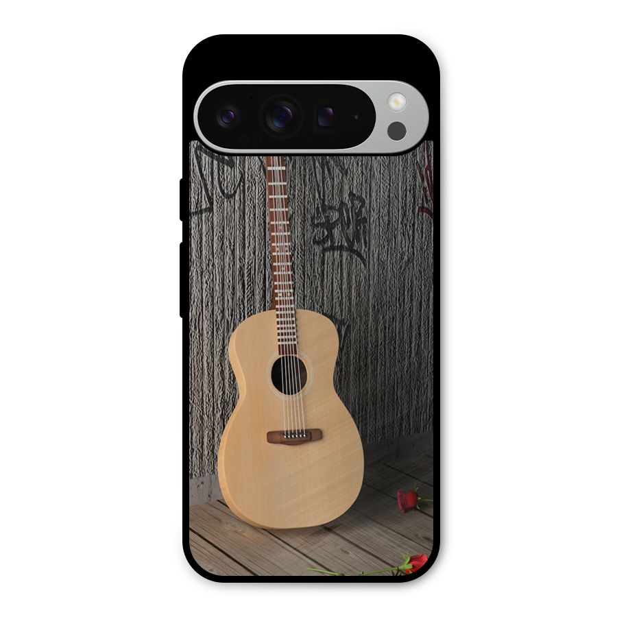 Guitar Classic Metal Back Case for Google Pixel 9 Pro XL