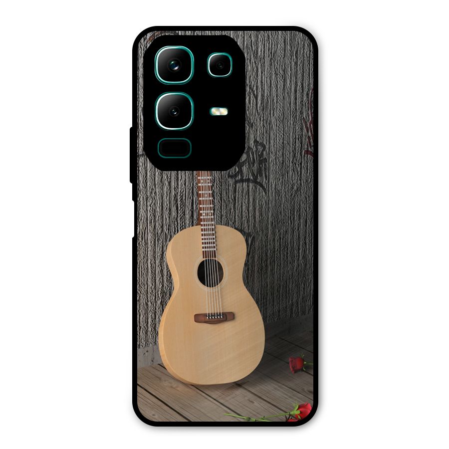 Guitar Classic Metal Back Case for Infinix Note 50x
