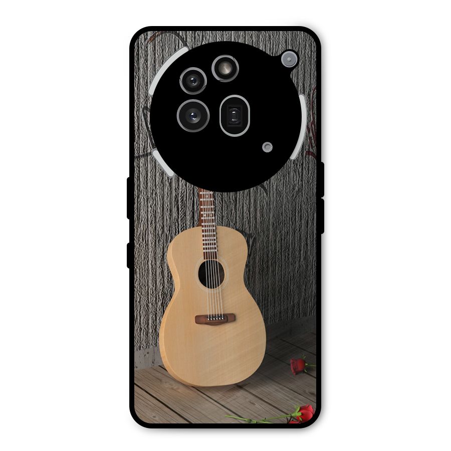Guitar Classic Metal Back Case for Nothing Phone 3a Pro