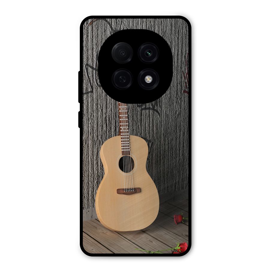 Guitar Classic Metal Back Case for Oppo F29 Pro