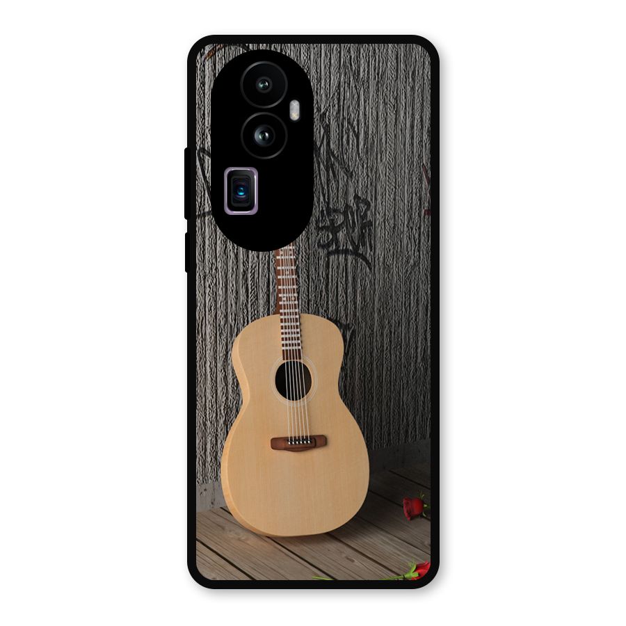 Guitar Classic Metal Back Case for Oppo Reno10 Pro Plus