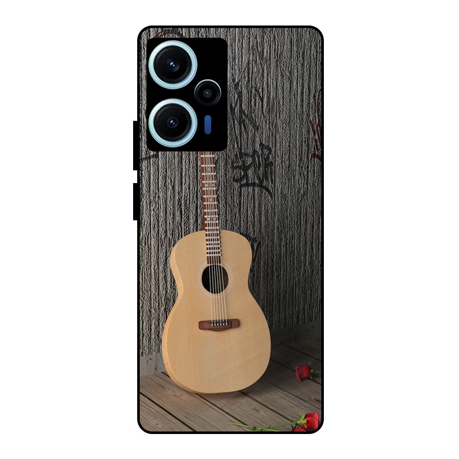 Guitar Classic Metal Back Case for Poco F5