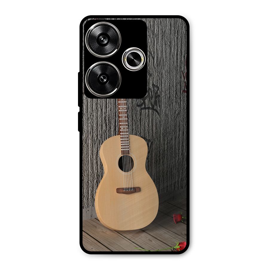 Guitar Classic Metal Back Case for Poco F6
