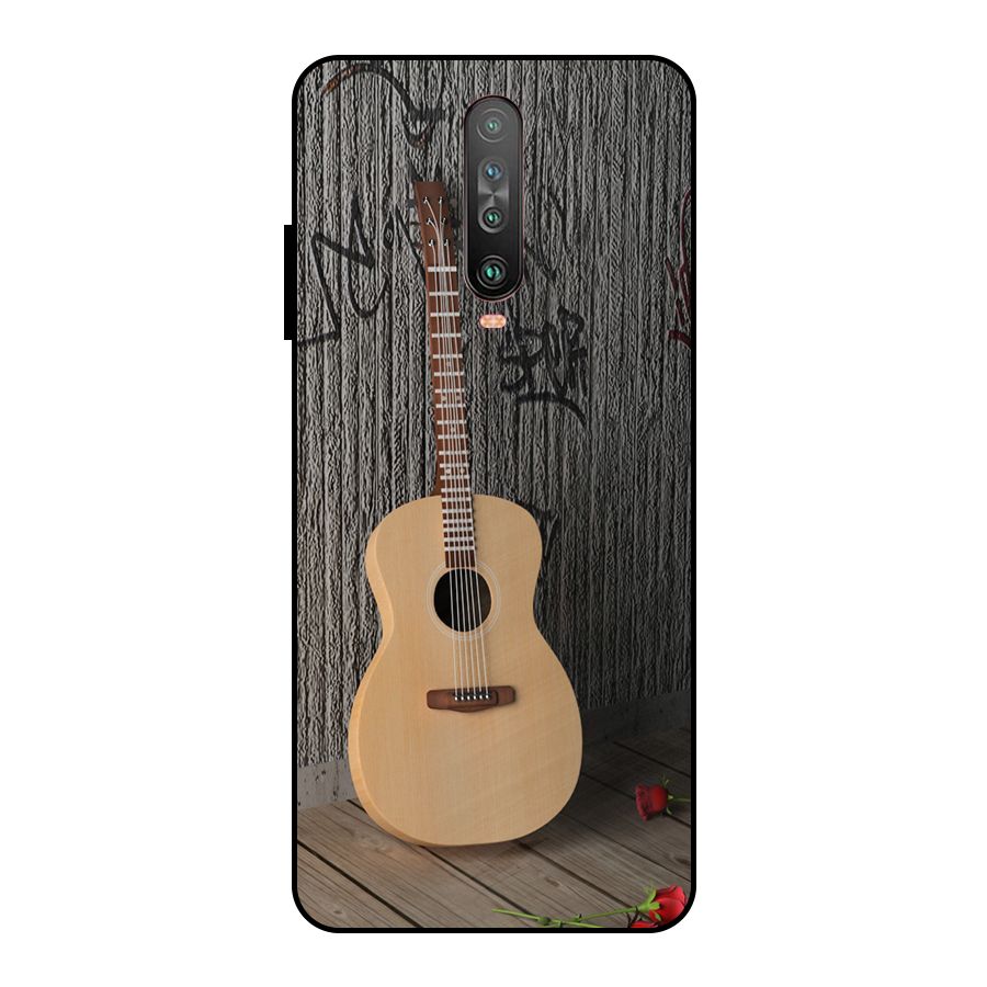 Guitar Classic Metal Back Case for Poco X2