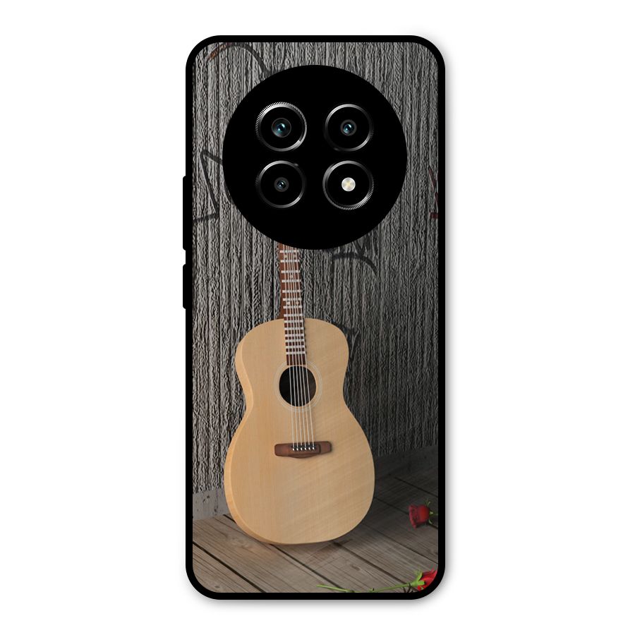 Guitar Classic Metal Back Case for Realme 13 Pro
