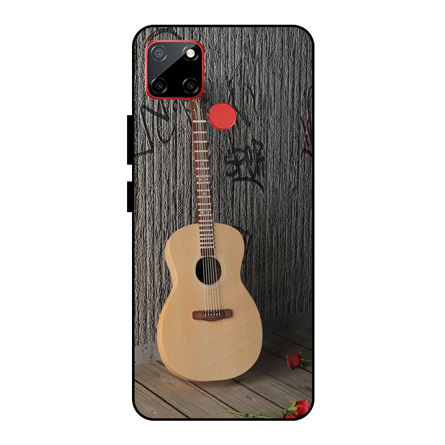 Guitar Classic Metal Back Case for Realme C12