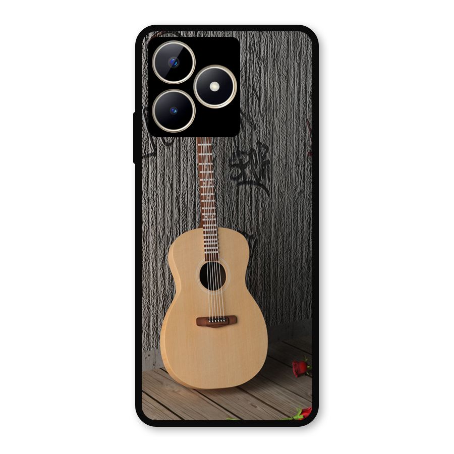 Guitar Classic Metal Back Case for Realme C53