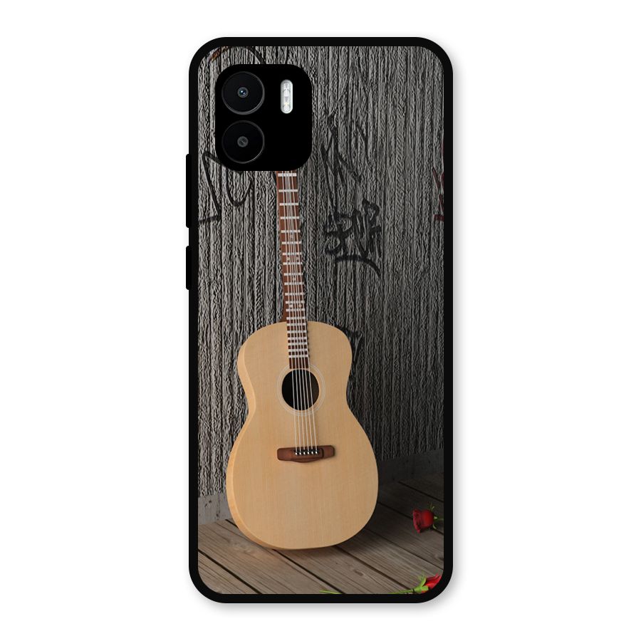 Guitar Classic Metal Back Case for Redmi A2