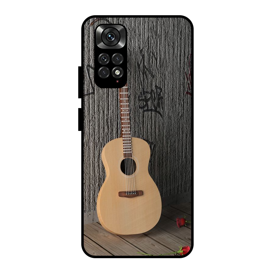 Guitar Classic Metal Back Case for Redmi Note 11 Pro