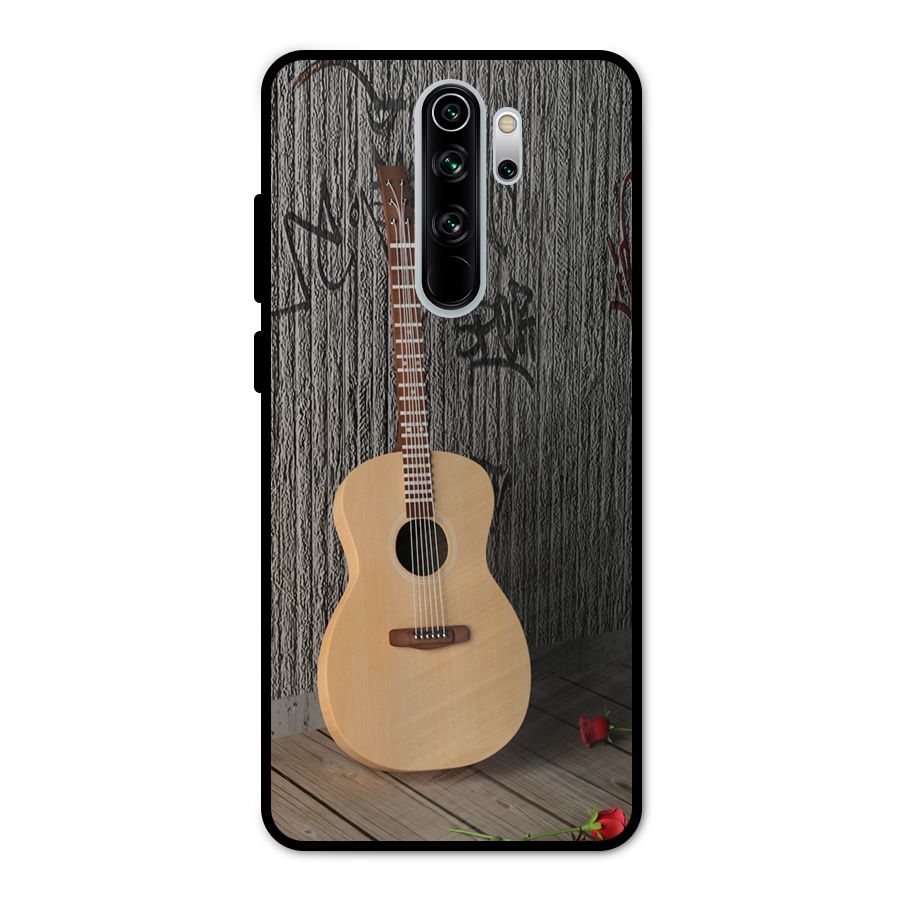 Guitar Classic Metal Back Case for Redmi Note 8 Pro