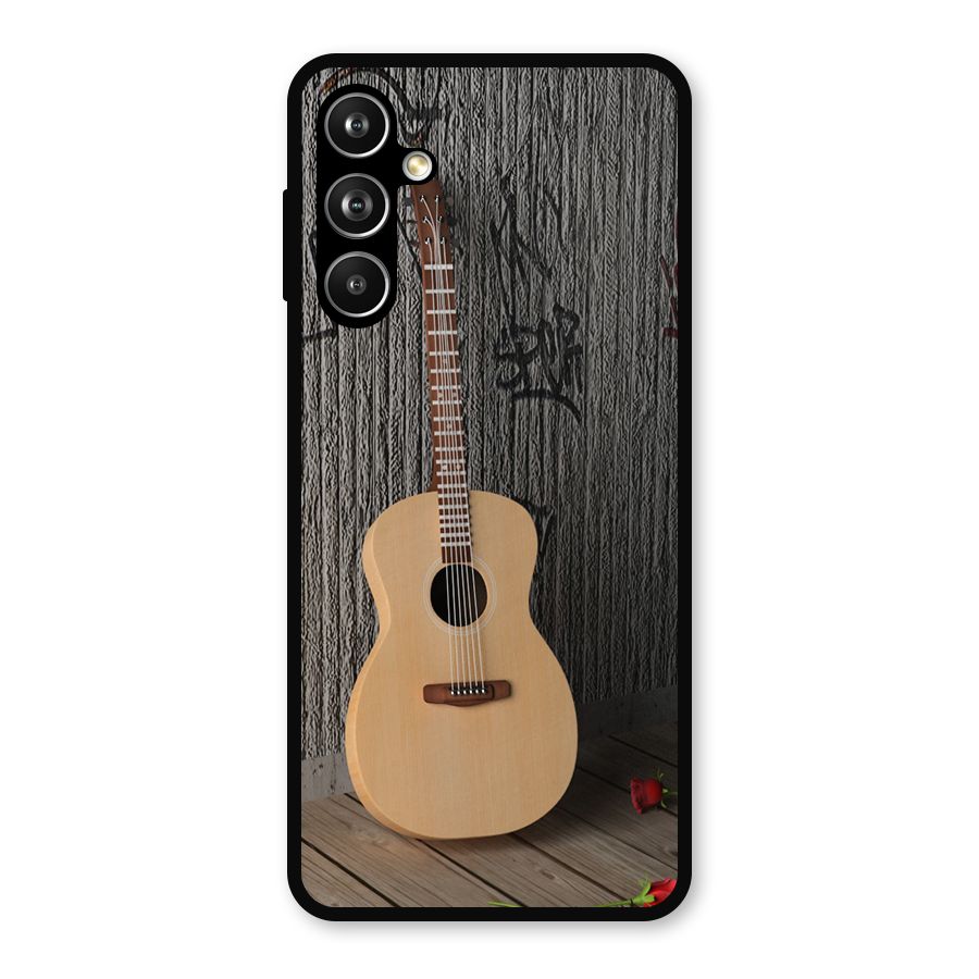 Guitar Classic Metal Back Case for Samsung Galaxy M54