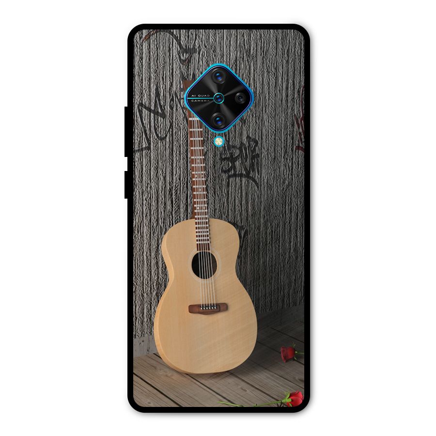 Guitar Classic Metal Back Case for Vivo S1 Pro