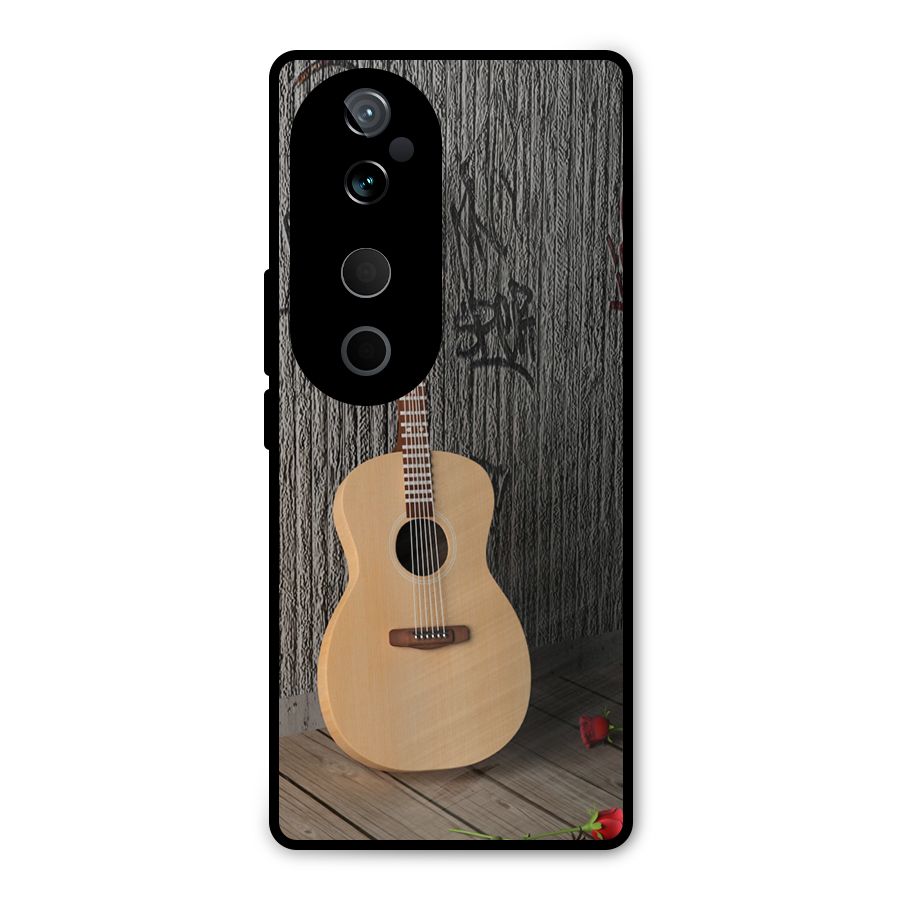 Guitar Classic Metal Back Case for Vivo T3 Ultra