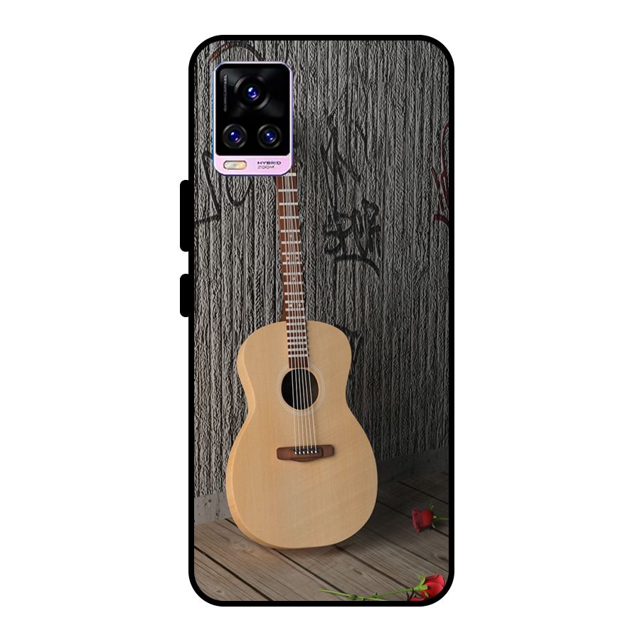 Guitar Classic Metal Back Case for Vivo V20 Pro
