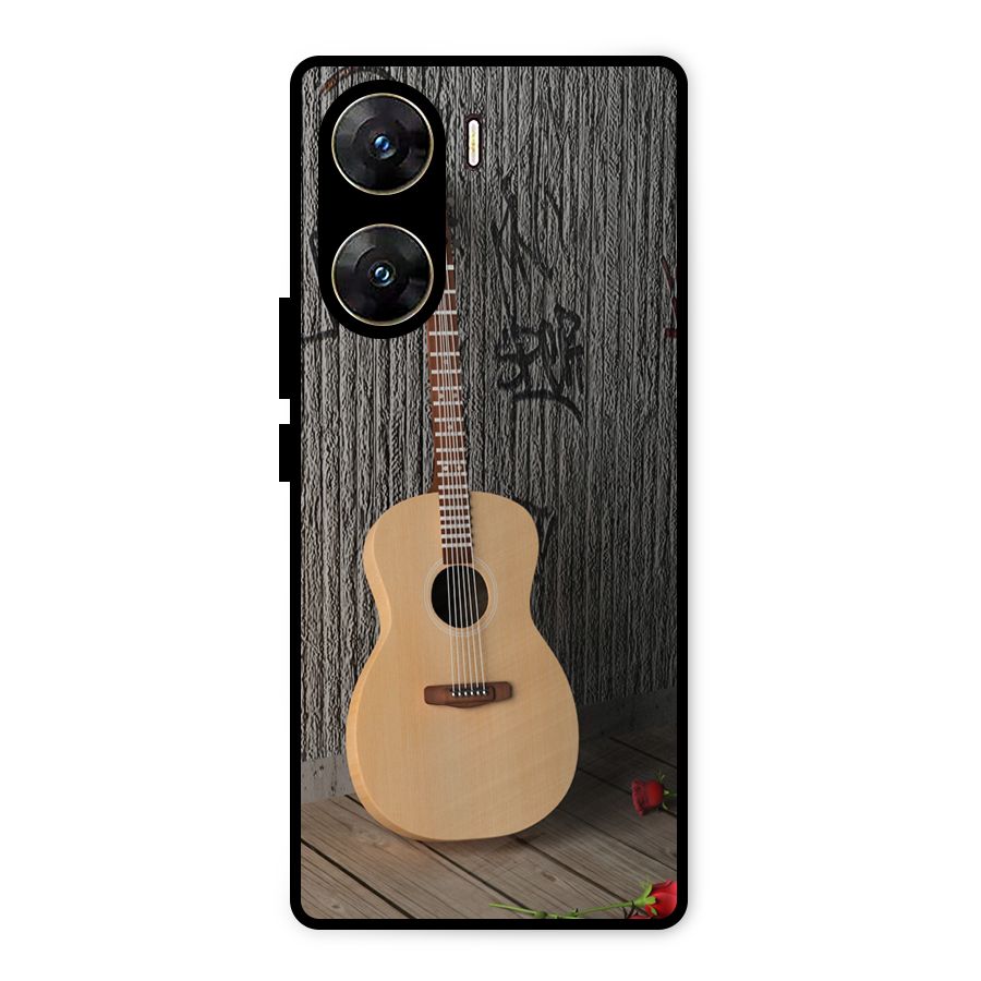 Guitar Classic Metal Back Case for Vivo V29e