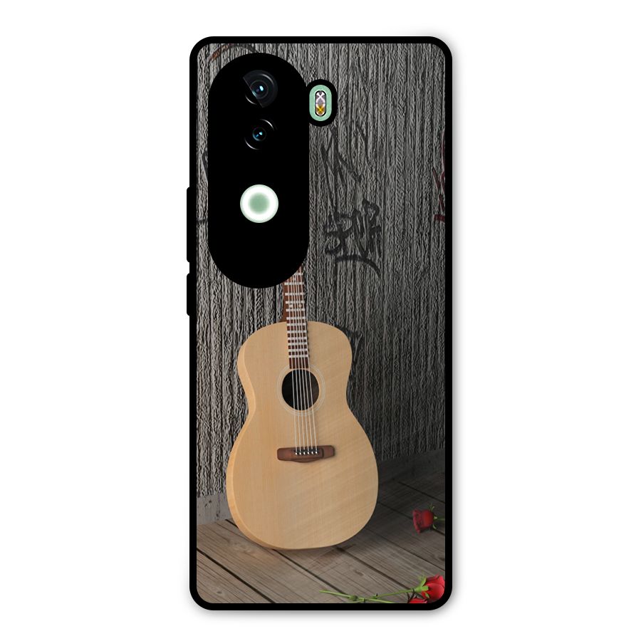 Guitar Classic Metal Back Case for Vivo V40e
