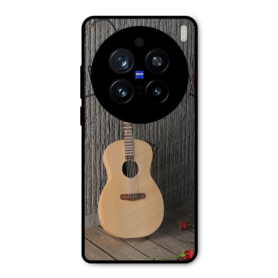 Guitar Classic Metal Back Case for Vivo X200 Pro