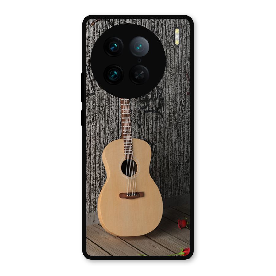 Guitar Classic Metal Back Case for Vivo X90 Pro