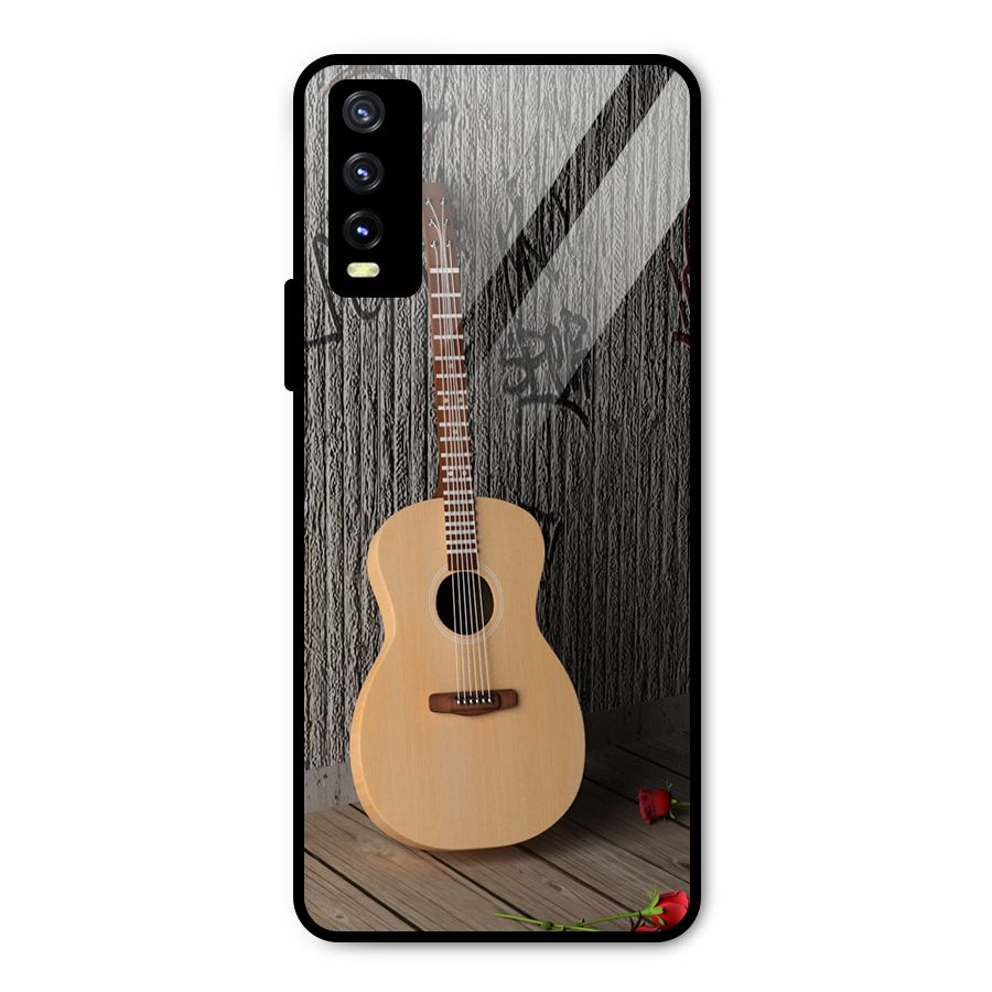 Guitar Classic Metal Back Case for Vivo Y20