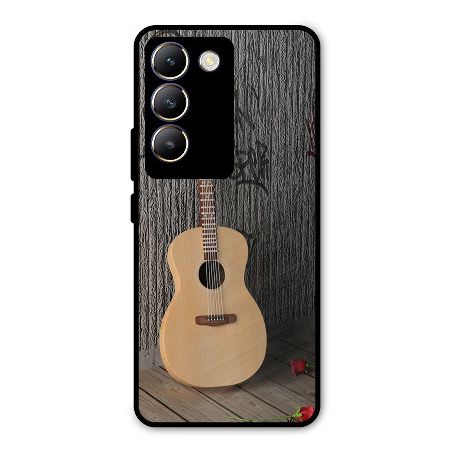Guitar Classic Metal Back Case for Vivo Y200e