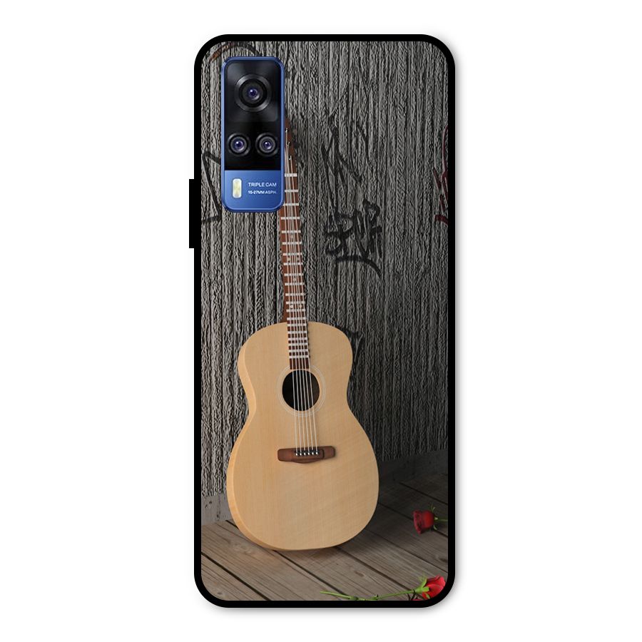 Guitar Classic Metal Back Case for Vivo Y31