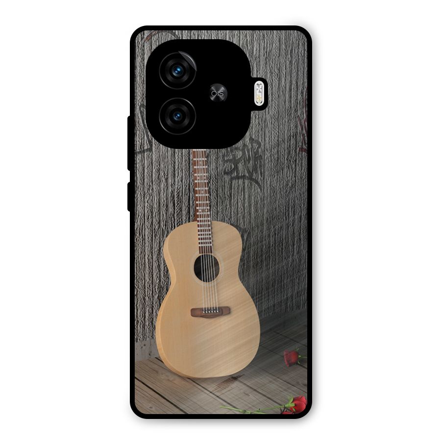 Guitar Classic Metal Back Case for iQOO Z9 Turbo