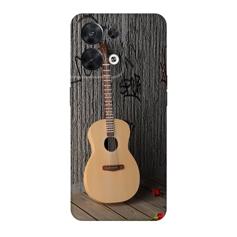 Guitar Classic Original Polycarbonate Back Case for Oppo Reno8 5G