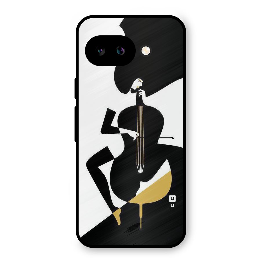 Guitar Women Metal Back Case for Google Pixel 9a