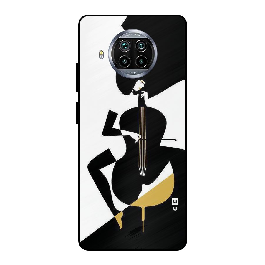 Guitar Women Metal Back Case for Mi 10i