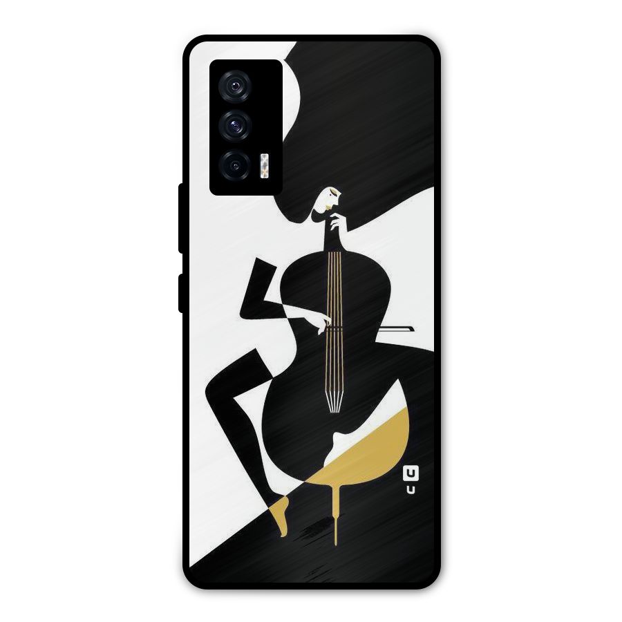 Guitar Women Metal Back Case for iQOO 7 5G