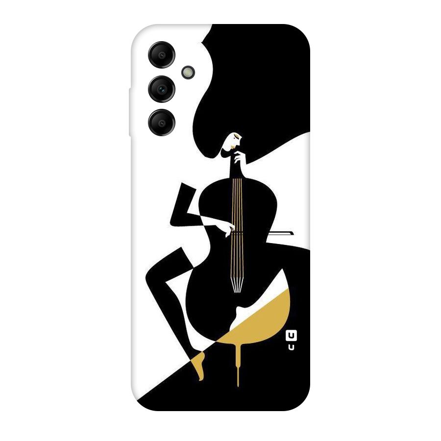 Guitar Women Original Polycarbonate Back Case for Galaxy A14 5G