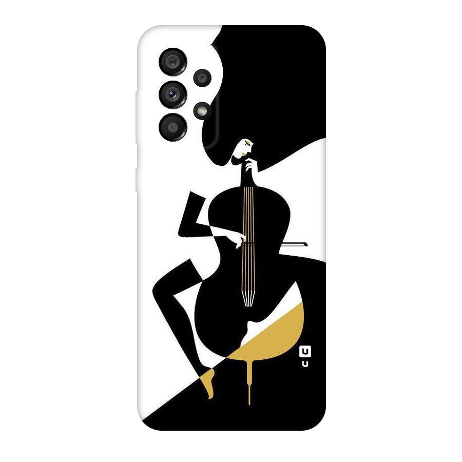 Guitar Women Original Polycarbonate Back Case for Galaxy A73 5G