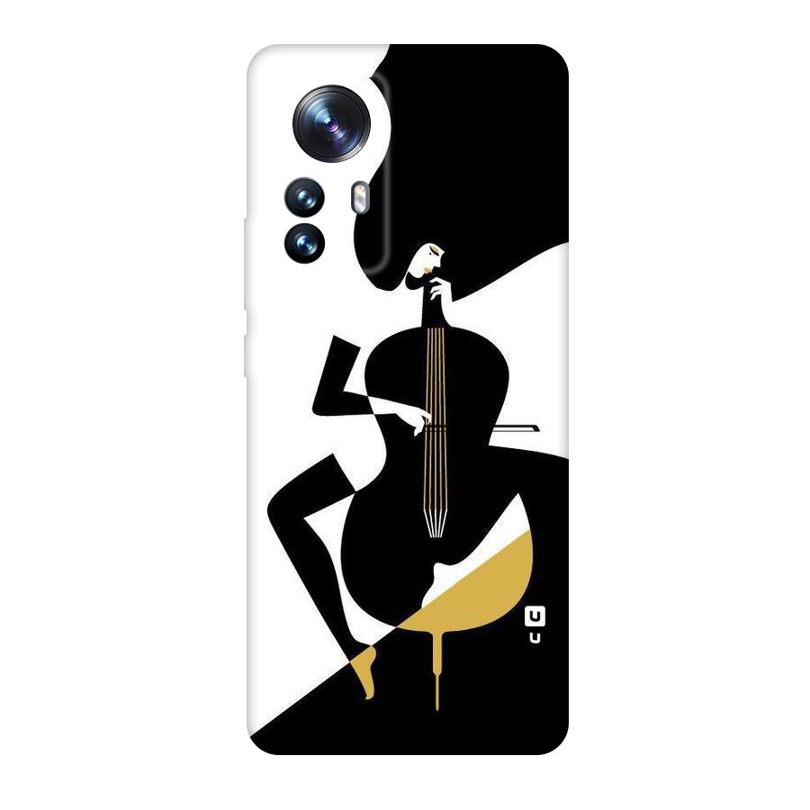 Guitar Women Original Polycarbonate Back Case for Xiaomi 12 Pro
