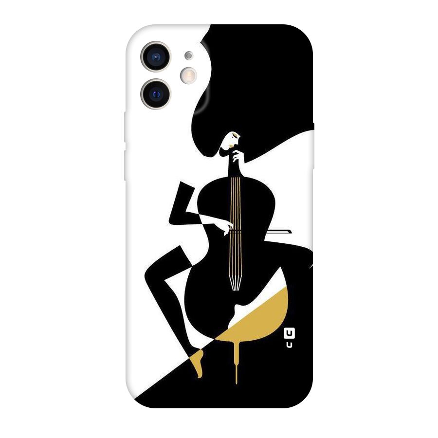 Guitar Women Original Polycarbonate Back Case for iPhone 12