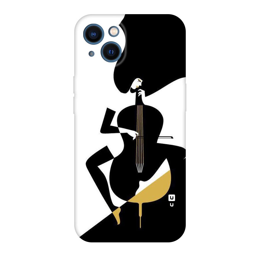 Guitar Women Original Polycarbonate Back Case for iPhone 13