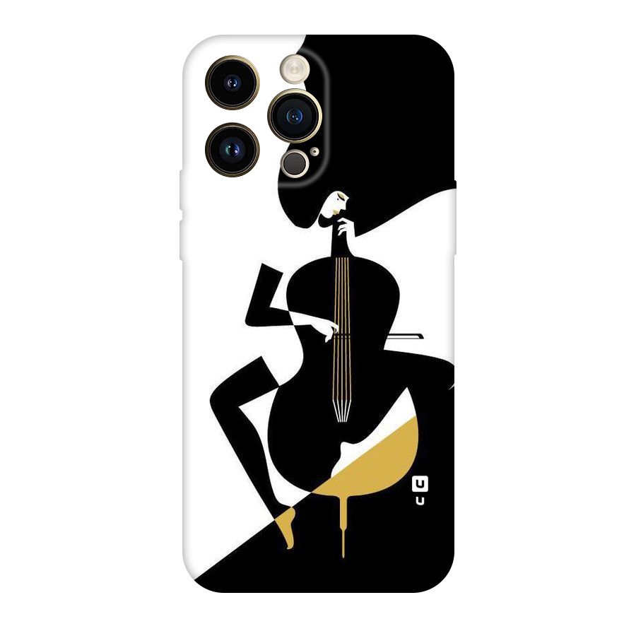 Guitar Women Original Polycarbonate Back Case for iPhone 14 Pro Max