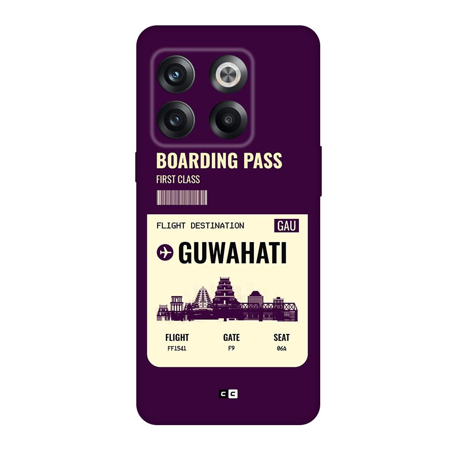 Guwahati Boarding Pass Original Polycarbonate Back Case for OnePlus 10T