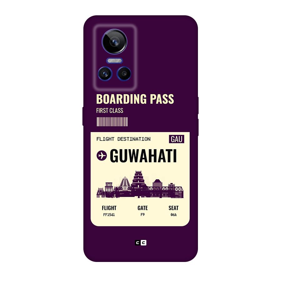 Guwahati Boarding Pass Original Polycarbonate Back Case for Realme GT Neo 3
