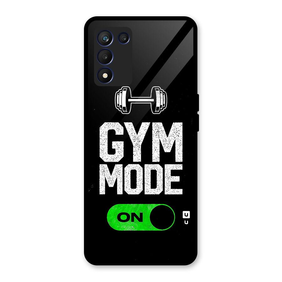 Gym Mode On Glass Back Case for Realme 9 5G Speed