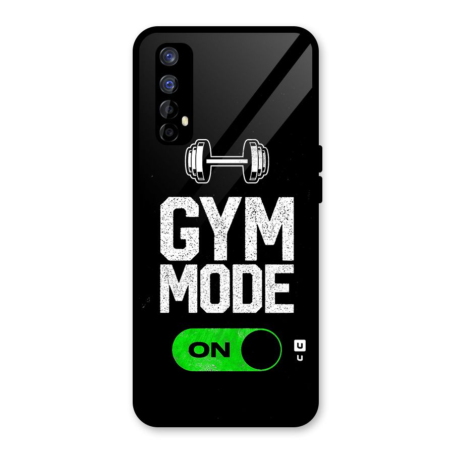 Gym Mode On Glass Back Case for Realme Narzo 20 Pro