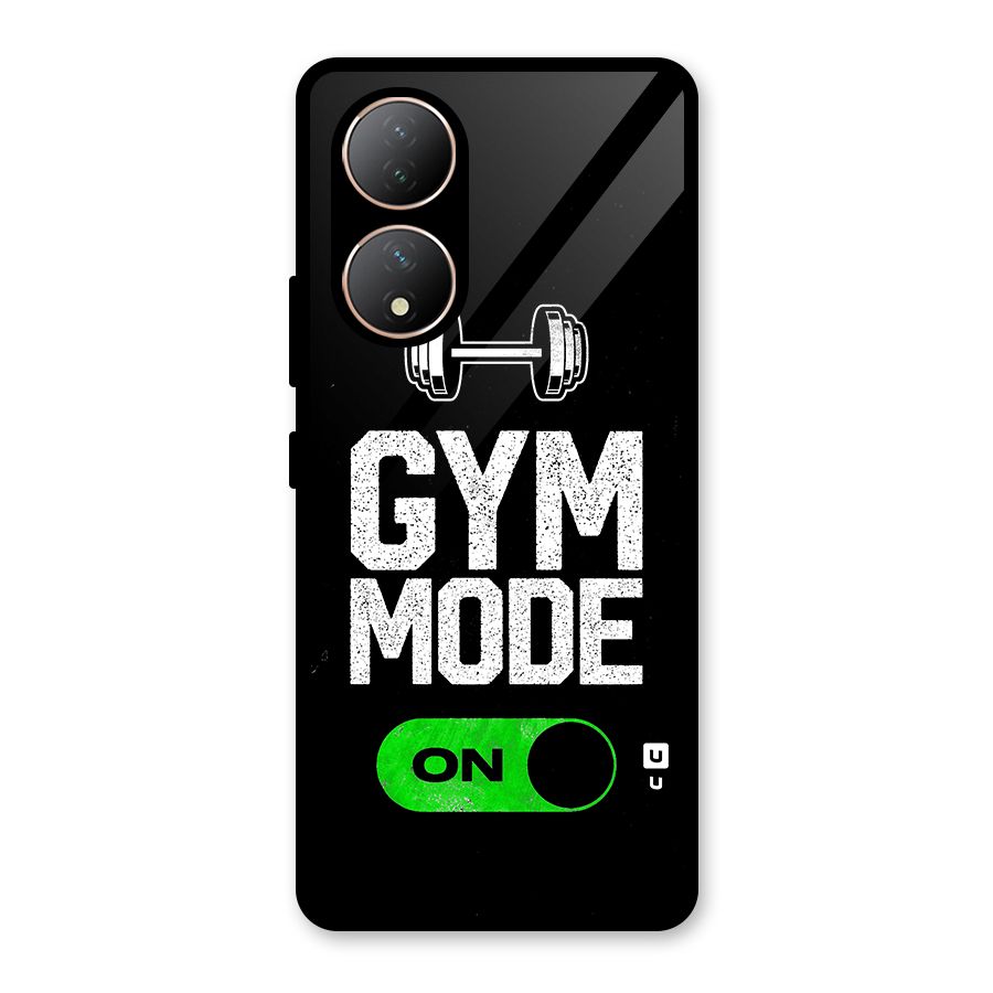 Gym Mode On Glass Back Case for Vivo Y100A