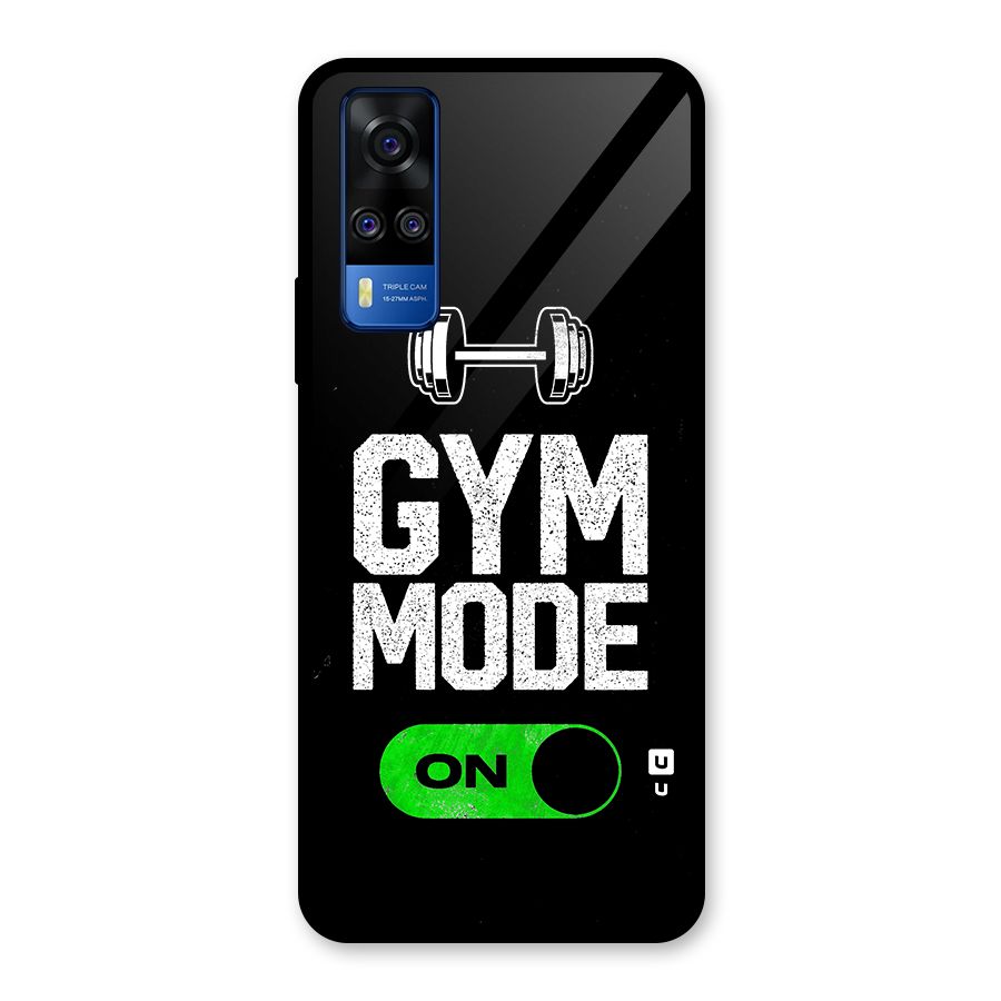 Gym Mode On Glass Back Case for Vivo Y31