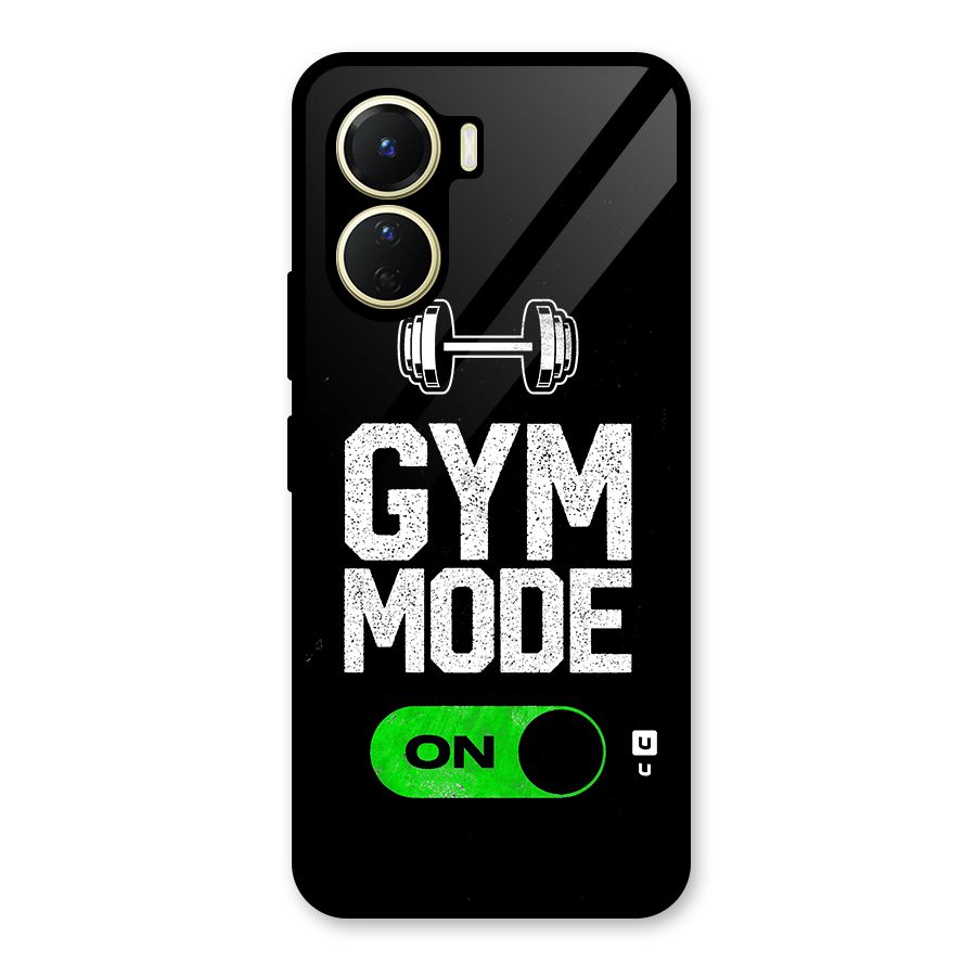 Gym Mode On Glass Back Case for Vivo Y56