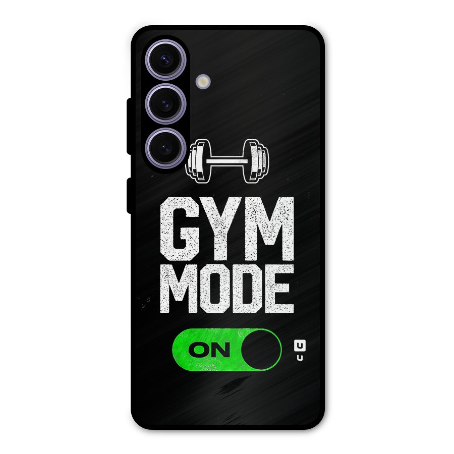 Gym Mode On Metal Back Case for Galaxy S24