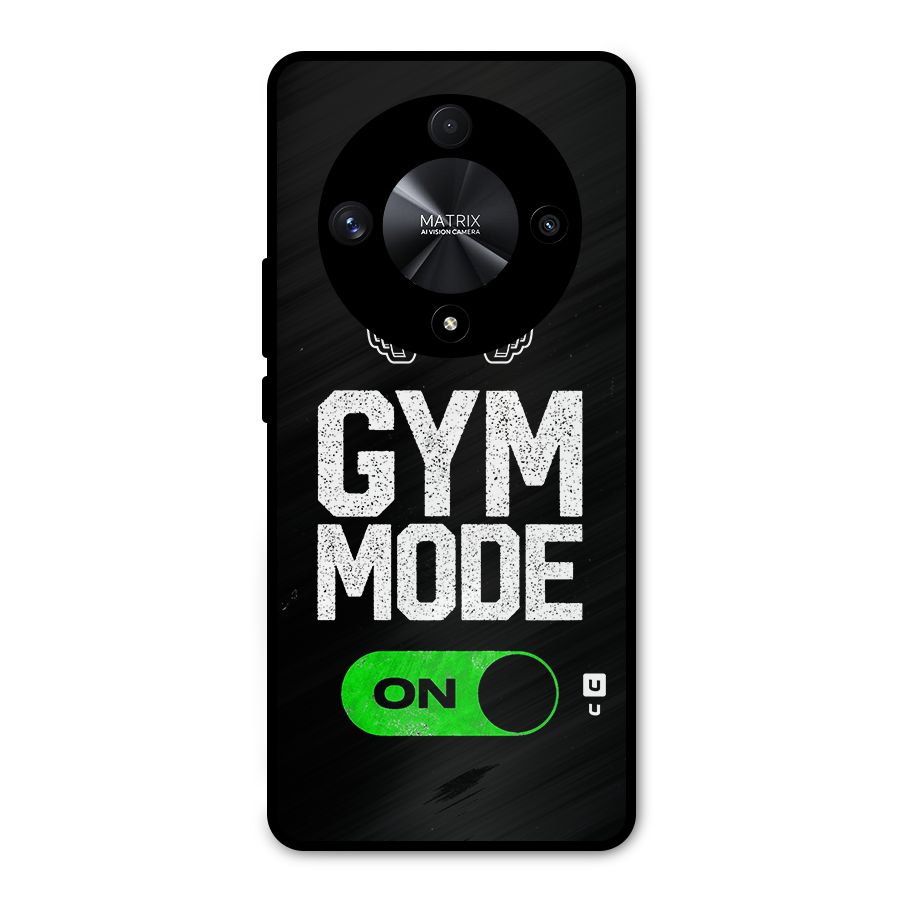 Gym Mode On Metal Back Case for Honor X9b